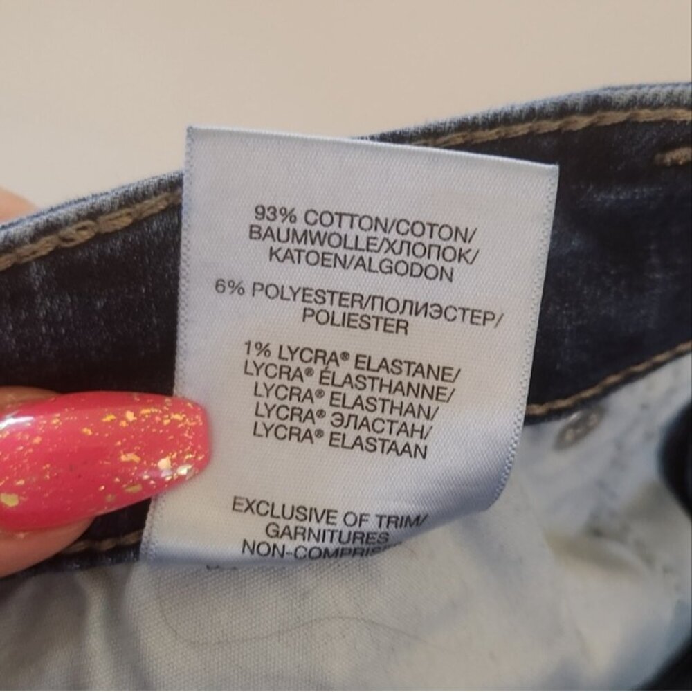 Silver Jeans Konrad Slim Leg Stretch Dark Wash Jeans Mens Size 32x32 Western - Picture 8 of 12